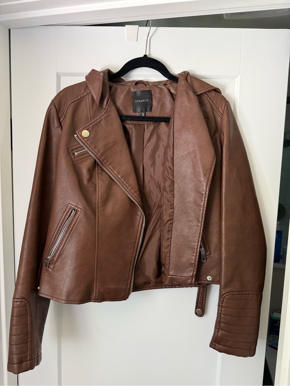Leather jacket
